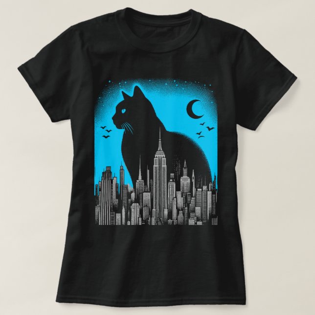 Meow City T-Shirt (Design Front)