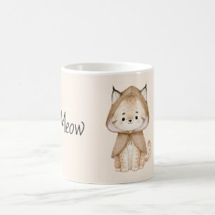 Meow Cream Cat Coffee Mug