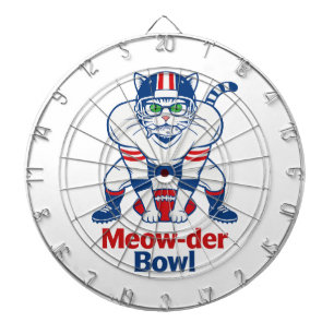 Meow-der Bowl  Dartboard