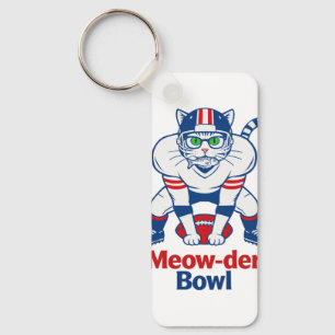 Meow-der Bowl Key Ring