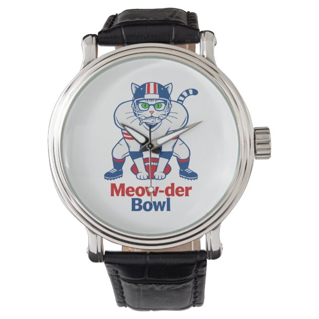 Meow-der Bowl  Watch (Front)