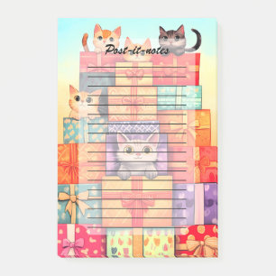 Meow Gift Birthday Tower Post-it Notes
