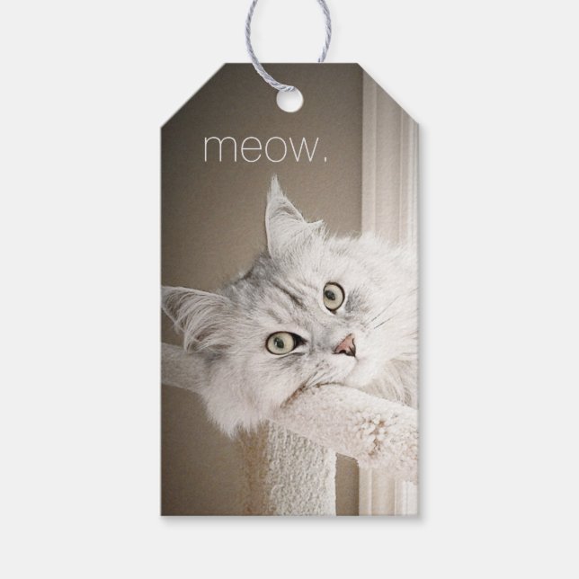 Meow Gift Tags (Front)