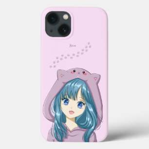 Meow girl iPhone case