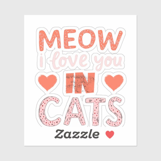 meow i love in cat  (Sheet)