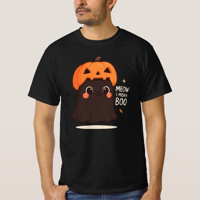 Meow i mean Boo T-Shirt (Front)