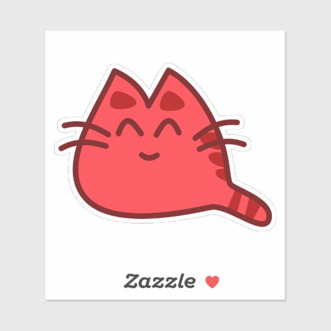  “Meow is the Answer” Cute Cat Sticker (Sheet)