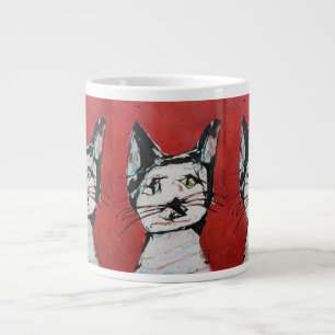 Meow Large Coffee Mug