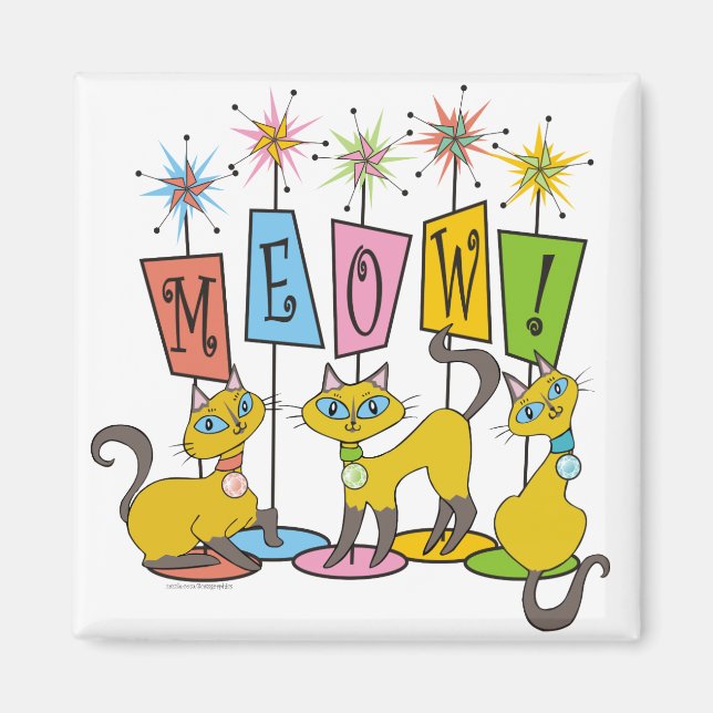 Meow! Magnet (Front)