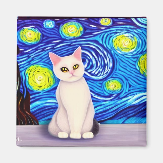Meow Magnet (Front)