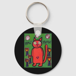 meow meow Keychain