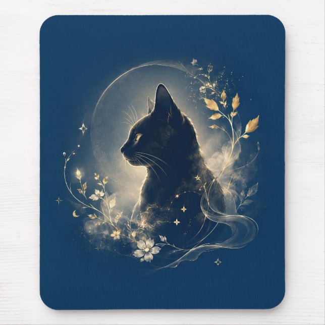 meow meow mouse mat (Front)
