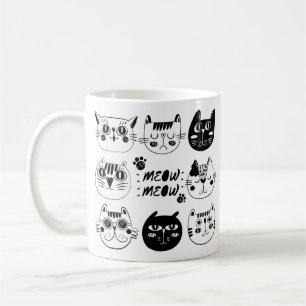 Meow, Meow Mug - Purrfect Gift for a Cat Lover