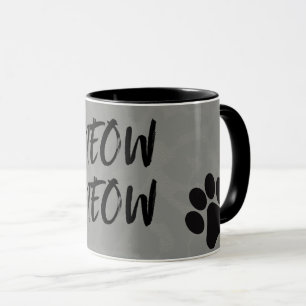 Meow Meow Paw Mug