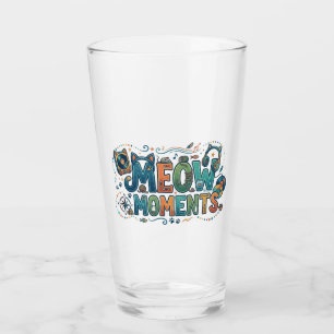Meow Moments – Cute Cat Lover Graphic T-Shirt Glass