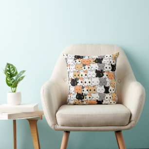 Meow Nation 16x16 Cushion