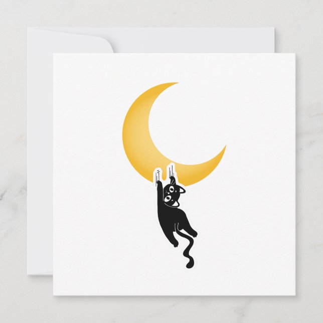 Meow-nlight Invitation (Front)