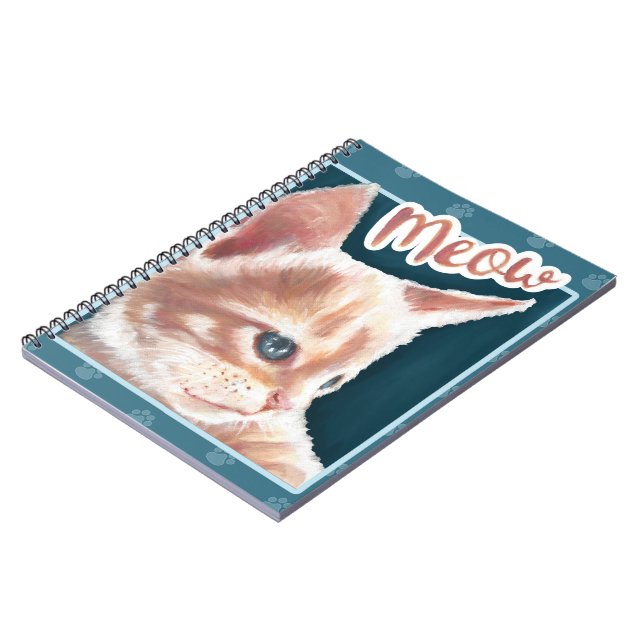 Meow Notebook (Left Side)