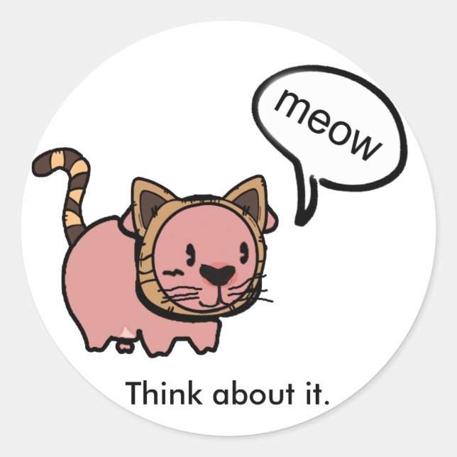 Meow Pig Stickers (Front)