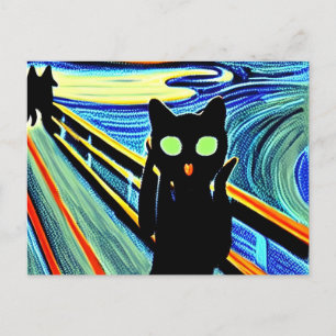 Meow Postcard