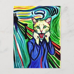 Meow Postcard