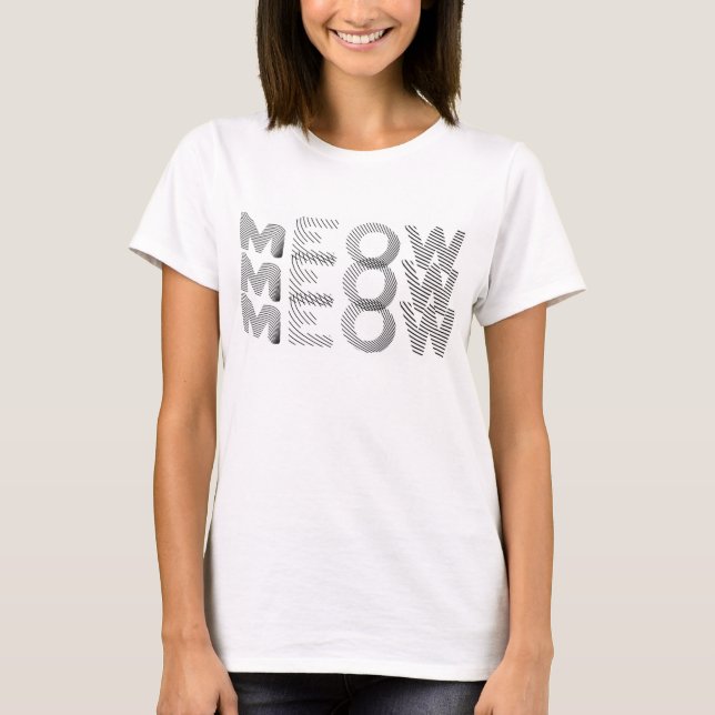 meow T-Shirt (Front)