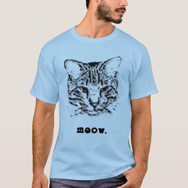 Meow. T-Shirt (Front)