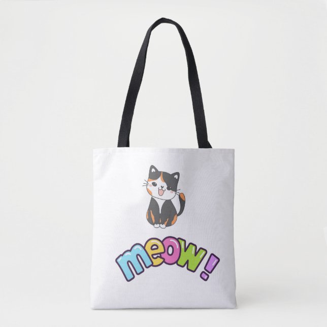 MEOW TOTE BAG (Front)
