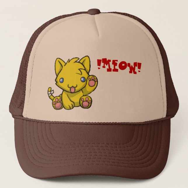 !MEOW! TRUCKER HAT (Front)