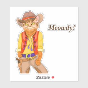 Meowdy! Cat Cowboy