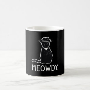 Meowdy Cat Kitten Cute Hat Coffee Mug