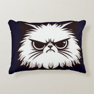 Meowdy Don’t Talk To Me Funny Angry Cat T-Shirt Decorative Cushion