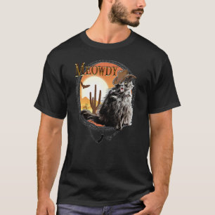 Meowdy Mashup Cat Meme T-Shirt