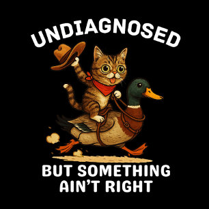 Meowdy Partner Poster Funny Cowboy Cat Light Print