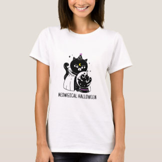 Meowgical Halloween T-Shirt