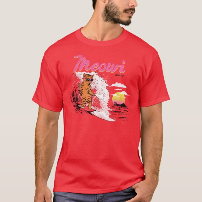 Meowi caesium friend vintage boy T-Shirt (Front)