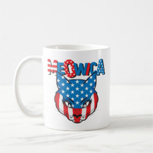 Meowica America Independence Day 1774 4th of July Coffee Mug