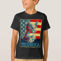 Meowica cat 4th of july patriotic american flag