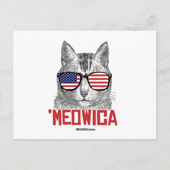 Meowica Postcard (Front)