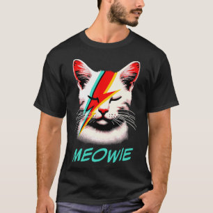 Meowie Cat Rock Music Concert Band Men Kids Women  T-Shirt
