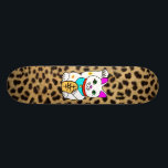 MEOWIES LUCKY CAT MANEKI NEKO LEOPARD SKATEBOARD<br><div class="desc">MEOWIES LUCKY CAT MANEKI NEKO LEOPARD</div>