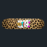 MEOWIES LUCKY CAT MANEKI NEKO LEOPARD SKATEBOARD<br><div class="desc">MEOWIES LUCKY CAT MANEKI NEKO LEOPARD</div>