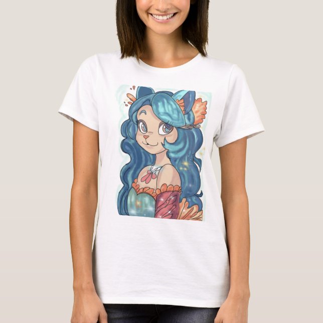 Meowmaid T-Shirt (Front)