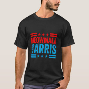 Meowmala Harris 2024 Cat Lady Kamala Political T S T-Shirt