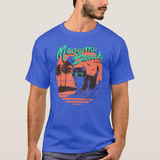 Meowmi Beach girl vintage friend T-Shirt