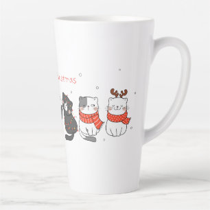 Meowmy Christmas! Latte Mug
