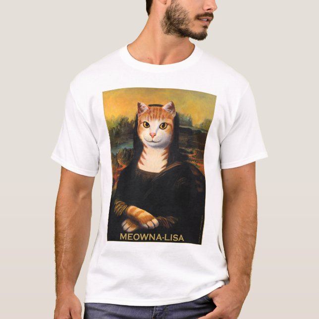 Meowna Lisa Shirt (Front)