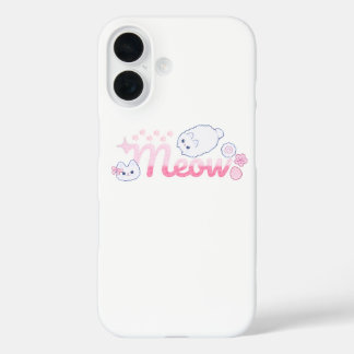 Meowpink iPhone 16 case