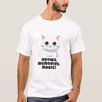Meows, memories, magic! T-Shirt