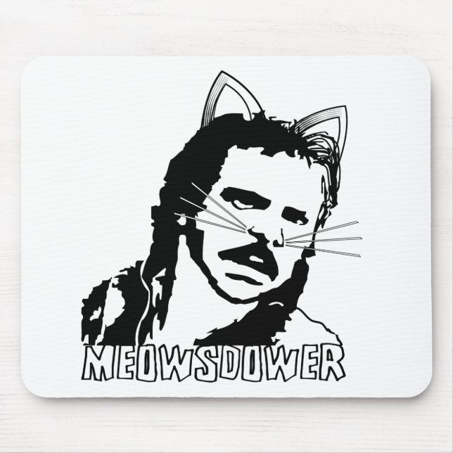 Meowsdower Mouse Mat (Front)